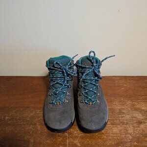 Columbia Newton Ridge Plus WaterProof Amped, Women's size 8.5W, Shark/River Blue